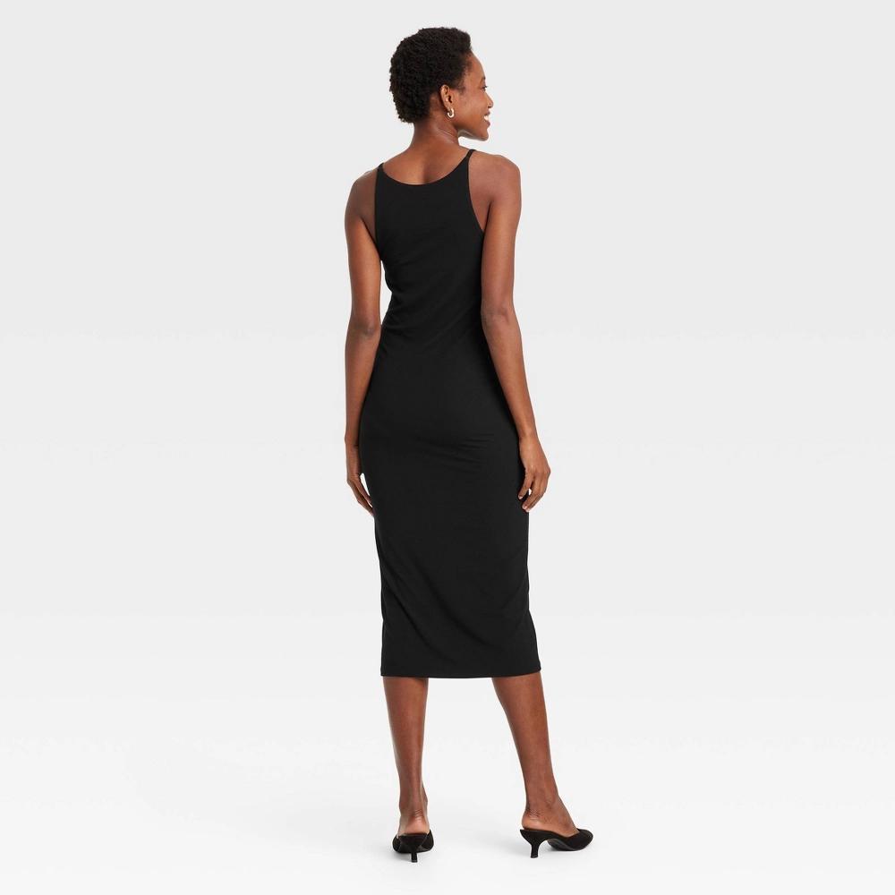 Women's Knit Midi Bodycon Dress - A New Day™ Product Image