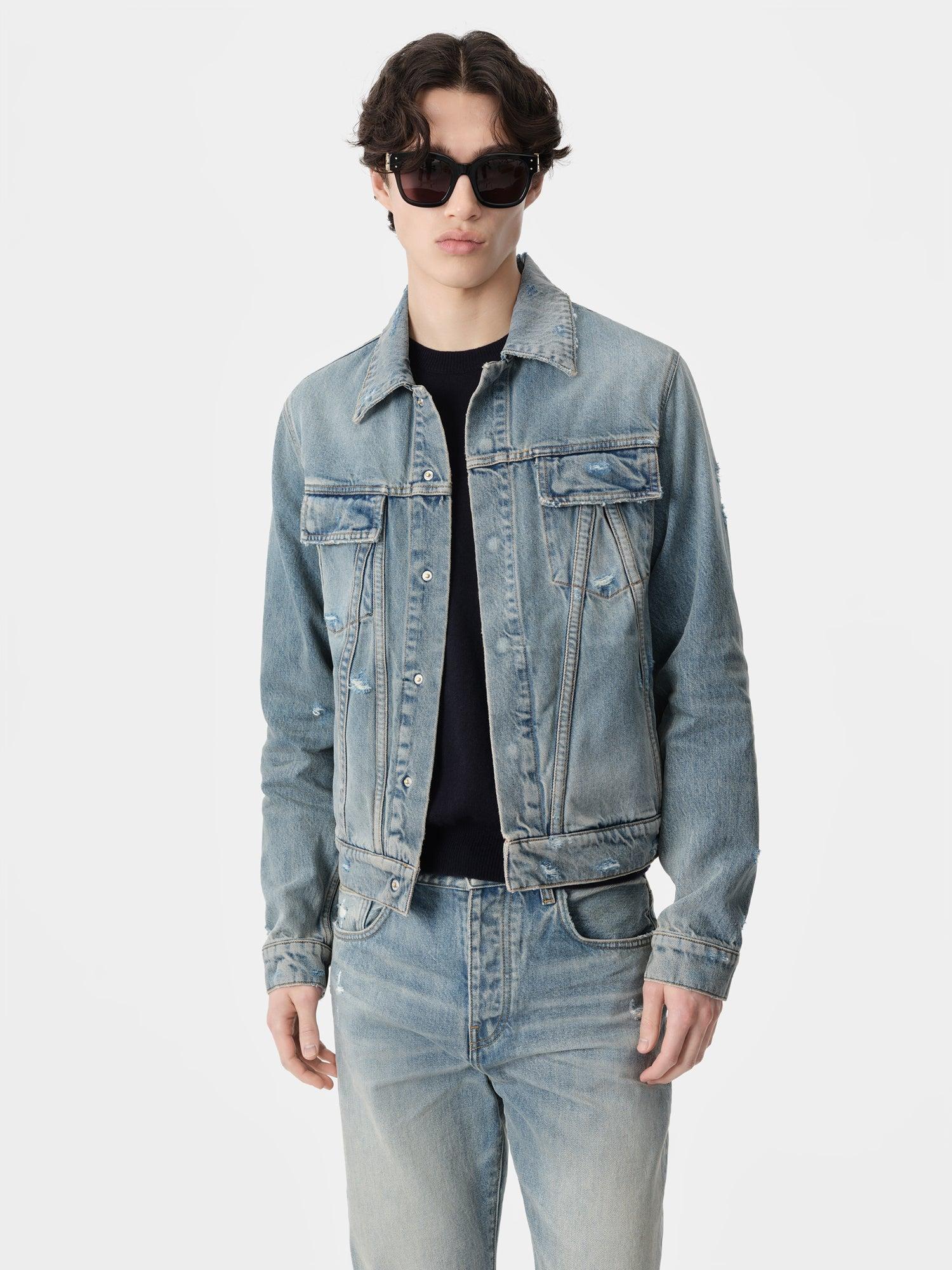 MA TRUCKER JACKET - Antique Indigo Male Product Image