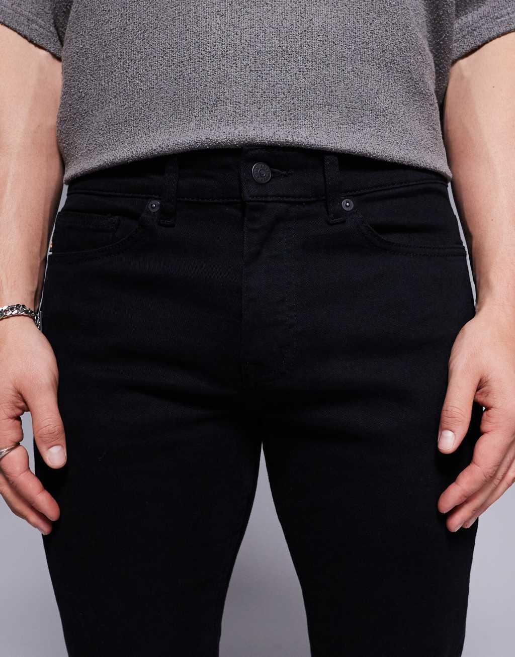 BOSS Orange Delaware jeans slim fit in black Product Image