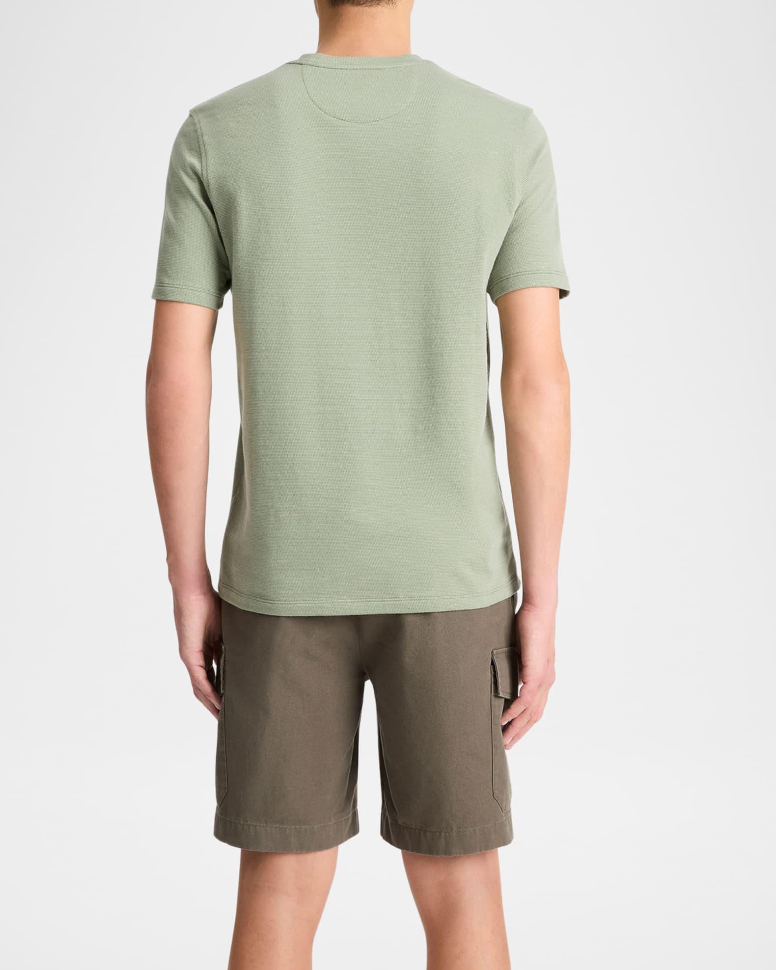 Men's Birdseye Jacquard Pima Cotton T-Shirt Product Image