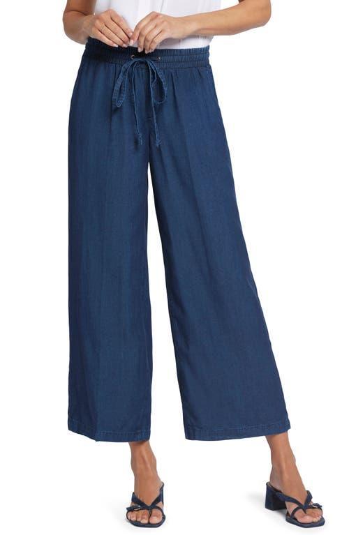 Nydj Jayne Pull On Wide Leg Ankle Pants Product Image