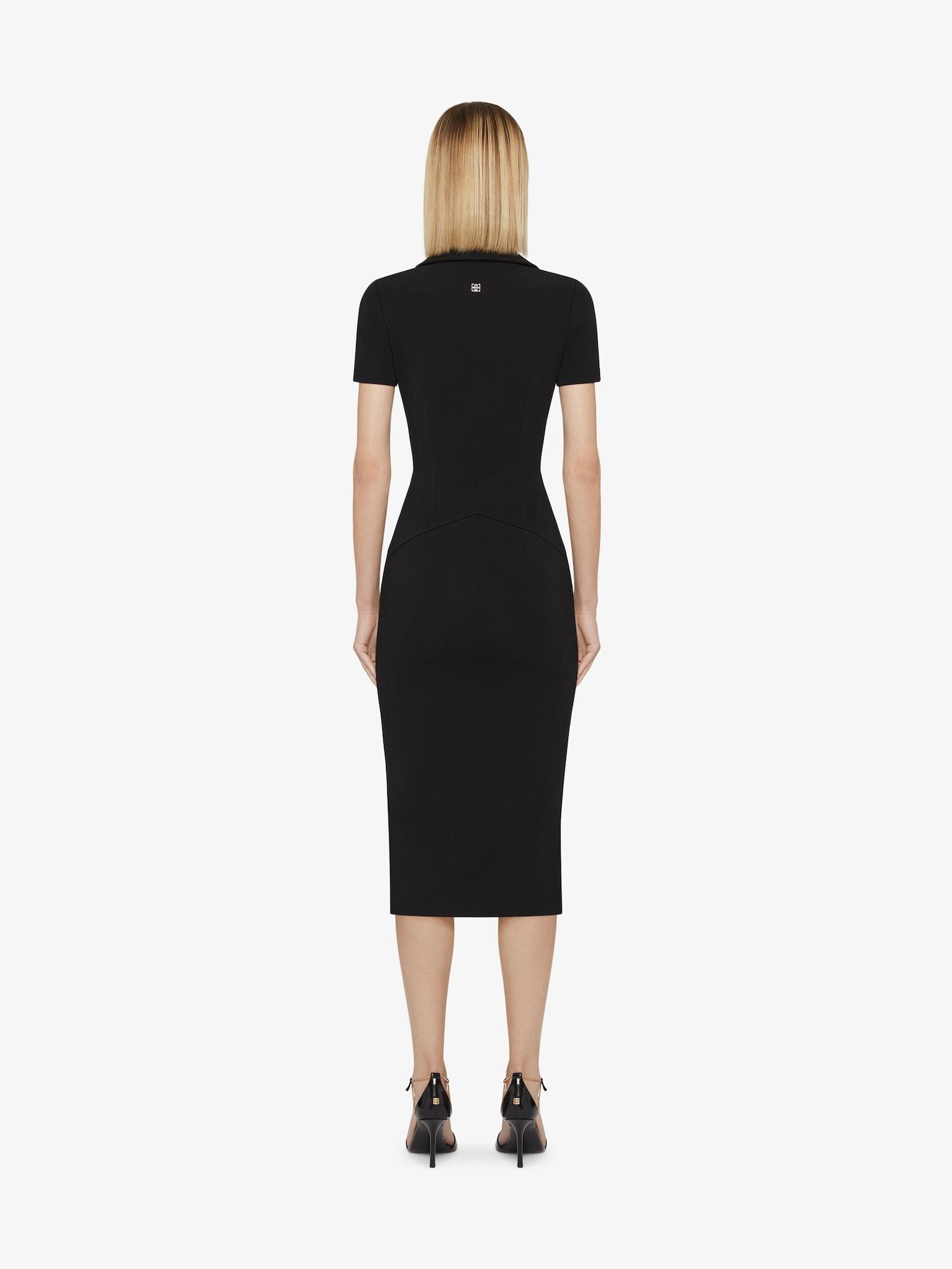 Dress in Punto Milano with 4G detail Product Image