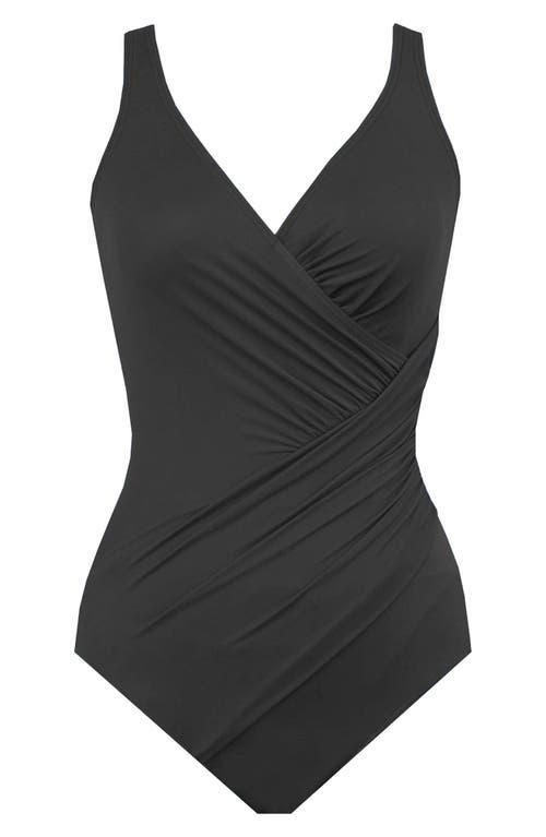 Miraclesuit Must Have Oceanus Ruched One Piece Swimsuit Product Image