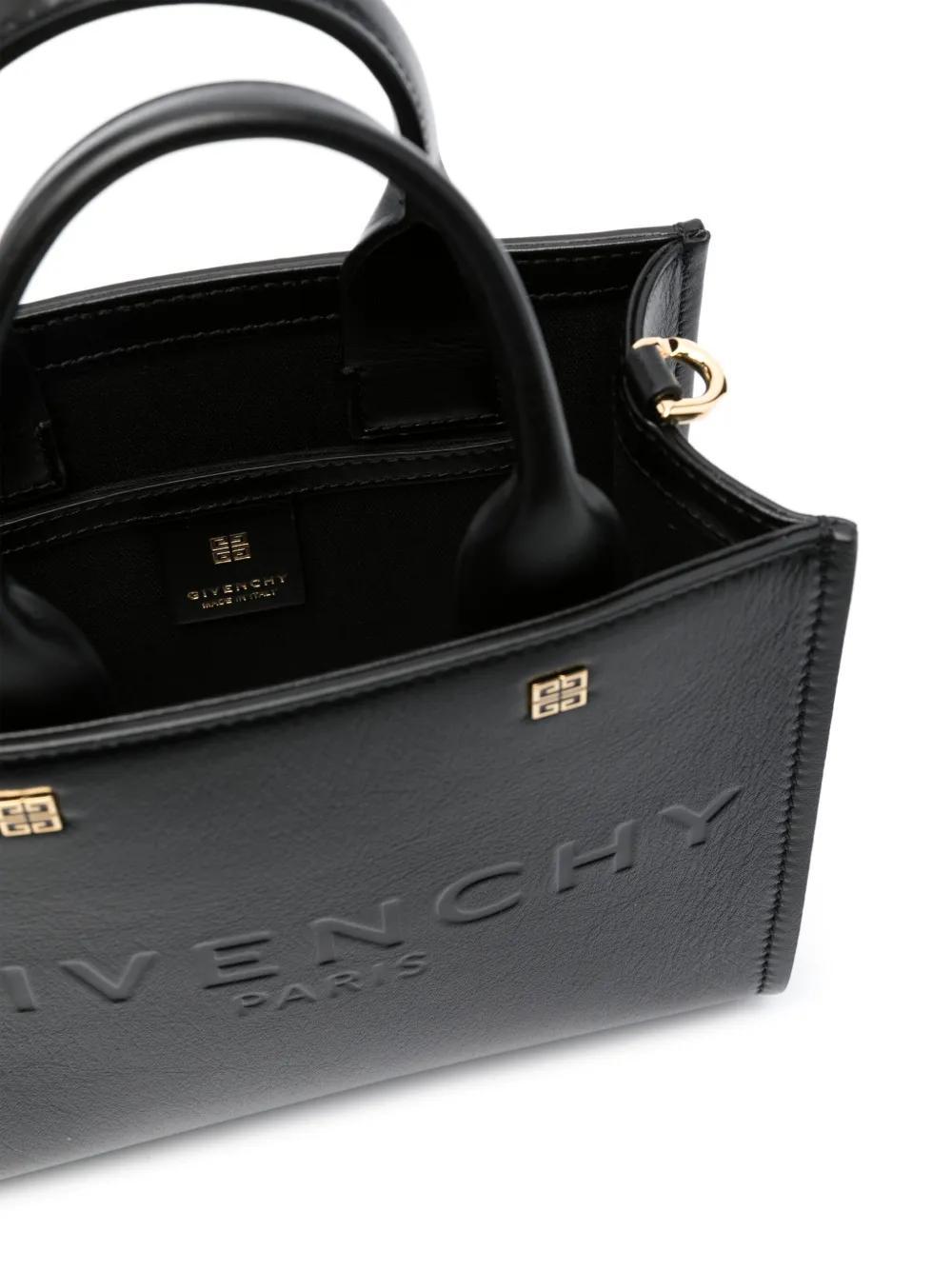 mini G-Tote leather bag Product Image