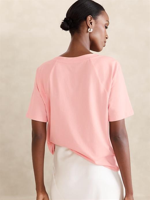 Cotton Raglan T-Shirt Product Image