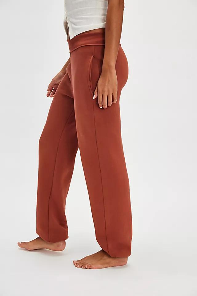 Blake Rib Waisted Pants Product Image