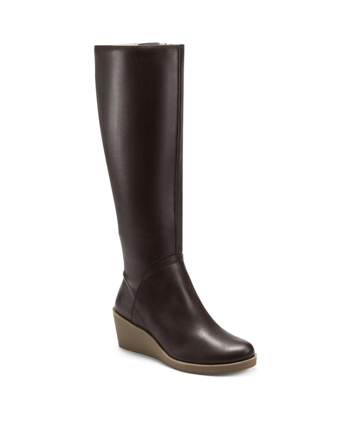 Aerosoles Binocular Womens Suede Knee-High Boots Product Image