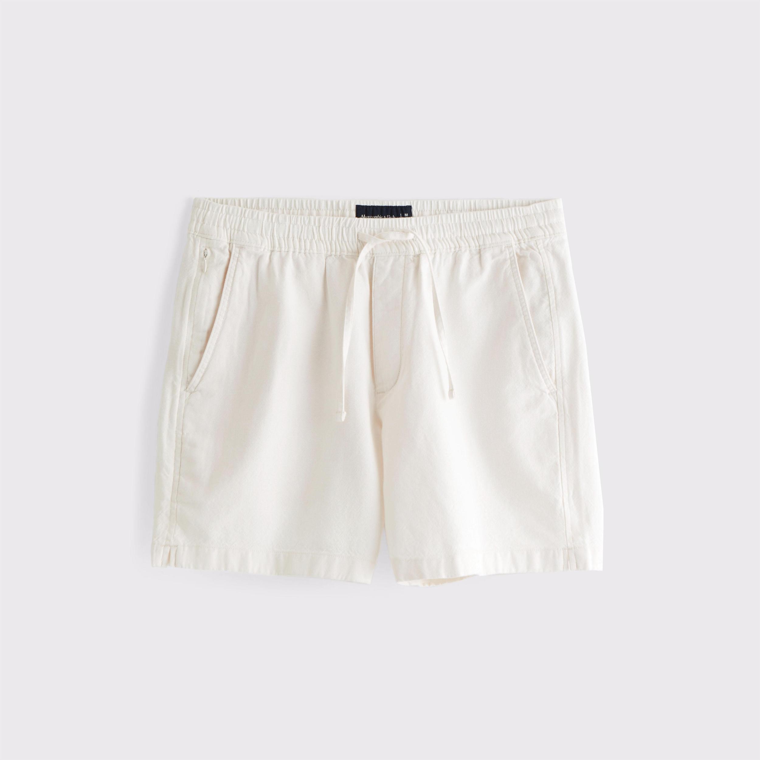 Cotton Texture Pull-On Short Product Image