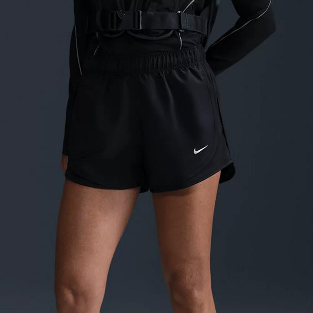 Women's Nike Tempo Dri-FIT Mid-Rise 3-in. Running Shorts, Size: XL, Black Black Product Image
