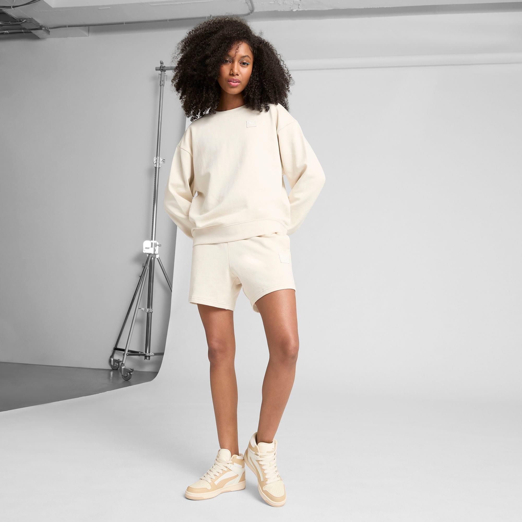 PUMA Essentials Elevated Women's 5" Mid-Rise Shorts Product Image