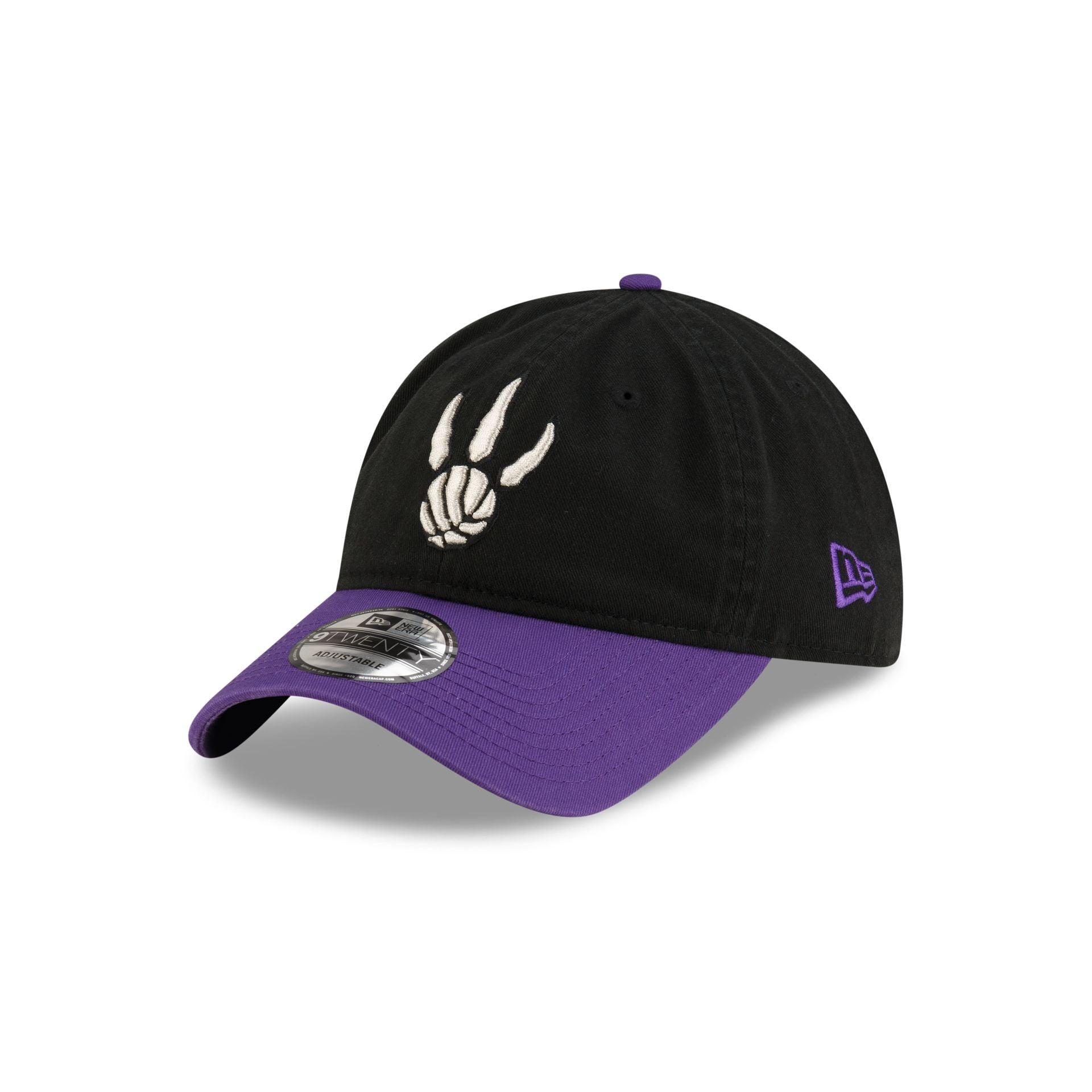 Toronto Raptors Classic Edition Black 9TWENTY Adjustable Hat Male Product Image