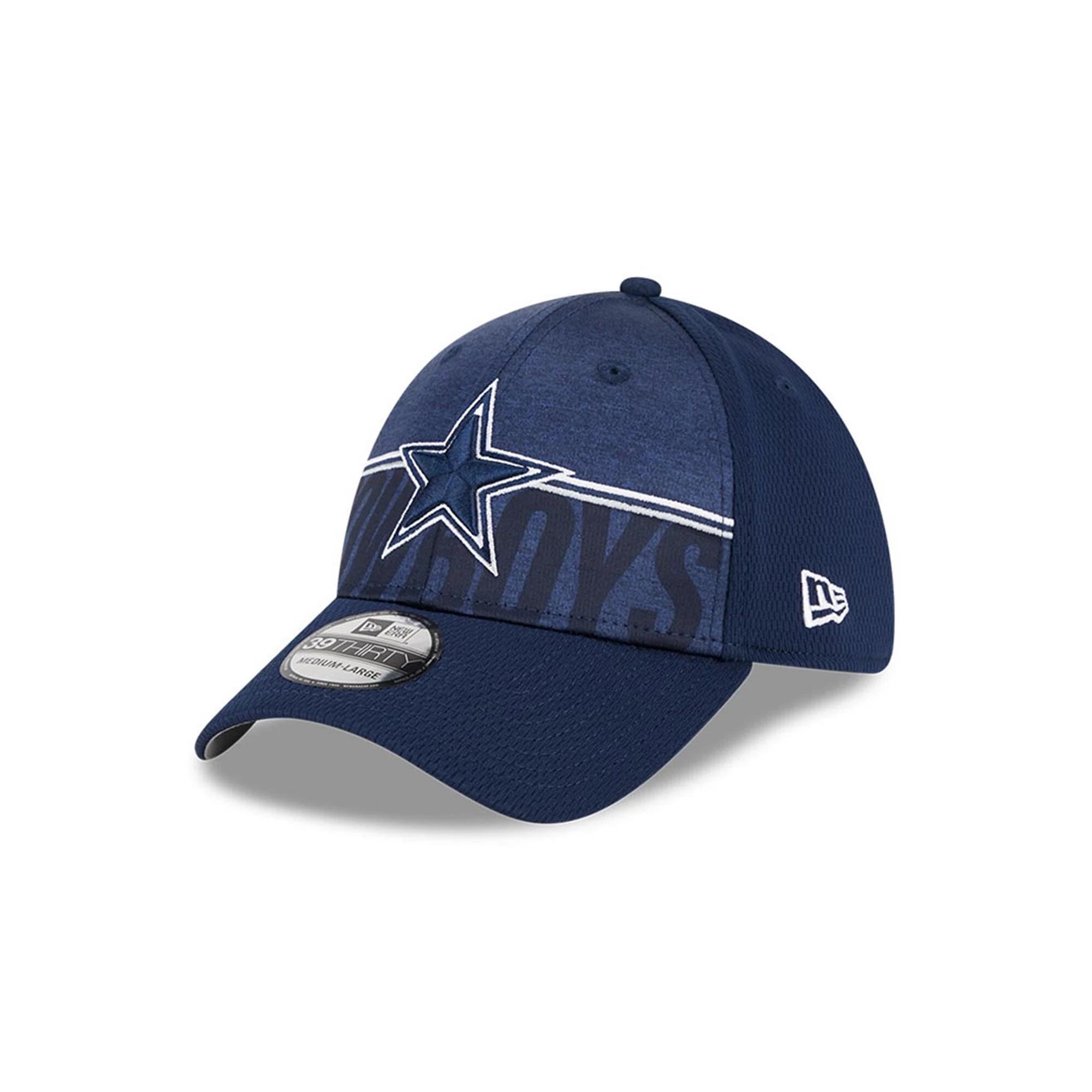 Men's New Era Pewter Tampa Bay Buccaneers 2023 NFL Training Camp Team Colorway 39THIRTY Flex Fit Hat, Size: Medium/Large, Black Product Image