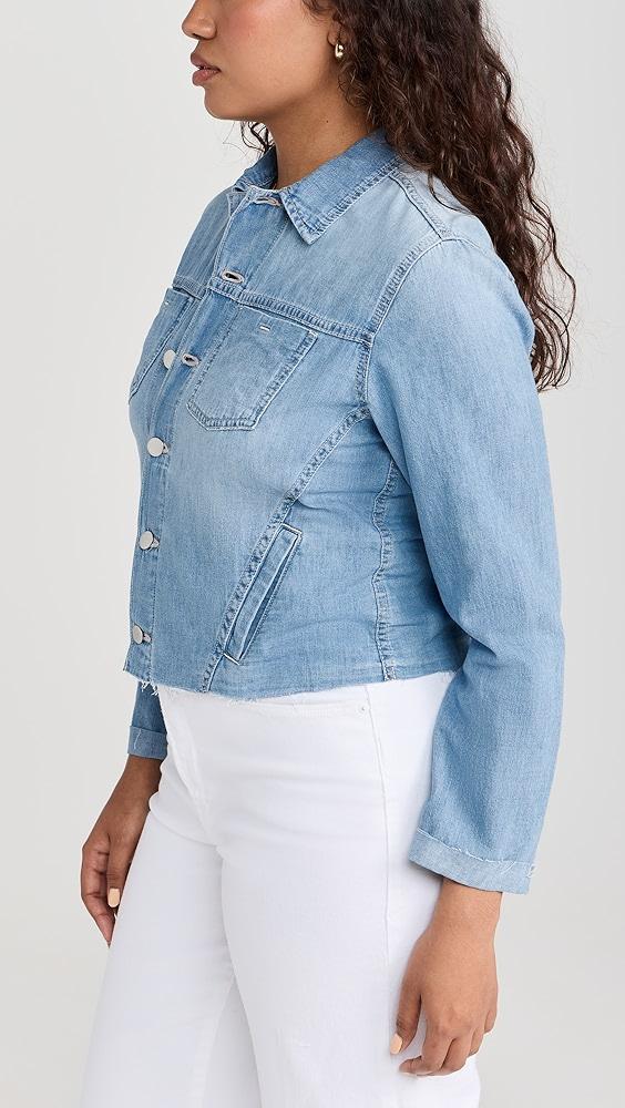 L'AGENCE Janelle Slim Raw Jacket | Shopbop Product Image