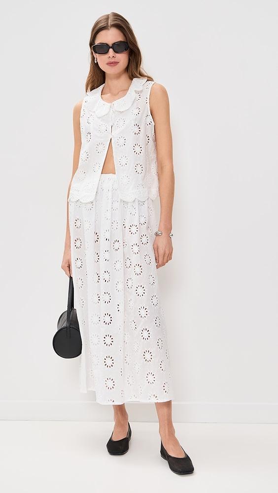 VRG GRL Maisie Anglaise Top | Shopbop Product Image