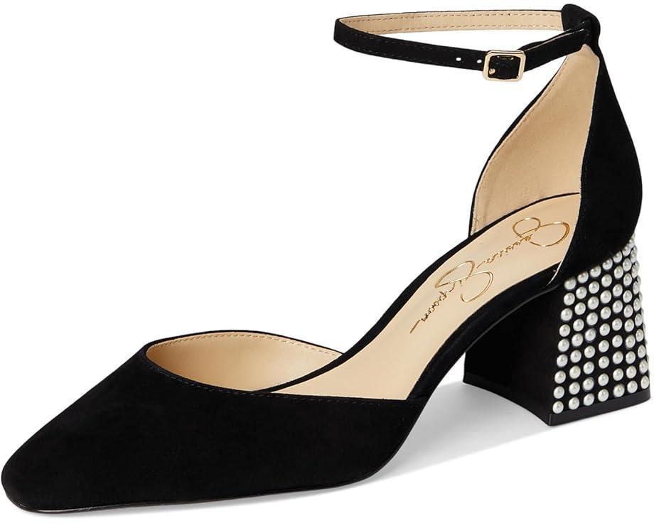 Women's Jessica Simpson Fulian Ankle Strap Block Heel Pump Product Image