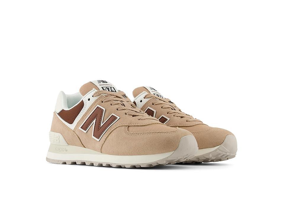 Womens New Balance 574 Athletic Shoe - Pink Granite / Moonbeam Product Image
