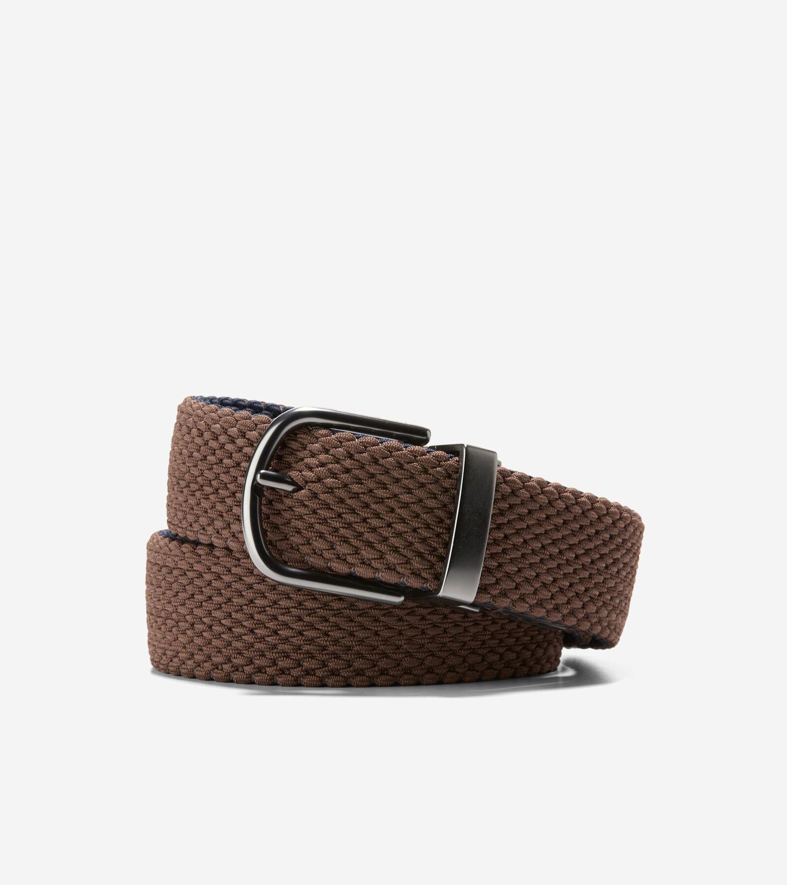 Cole Haan Mens Reversible Stretch Webbing Belt Product Image
