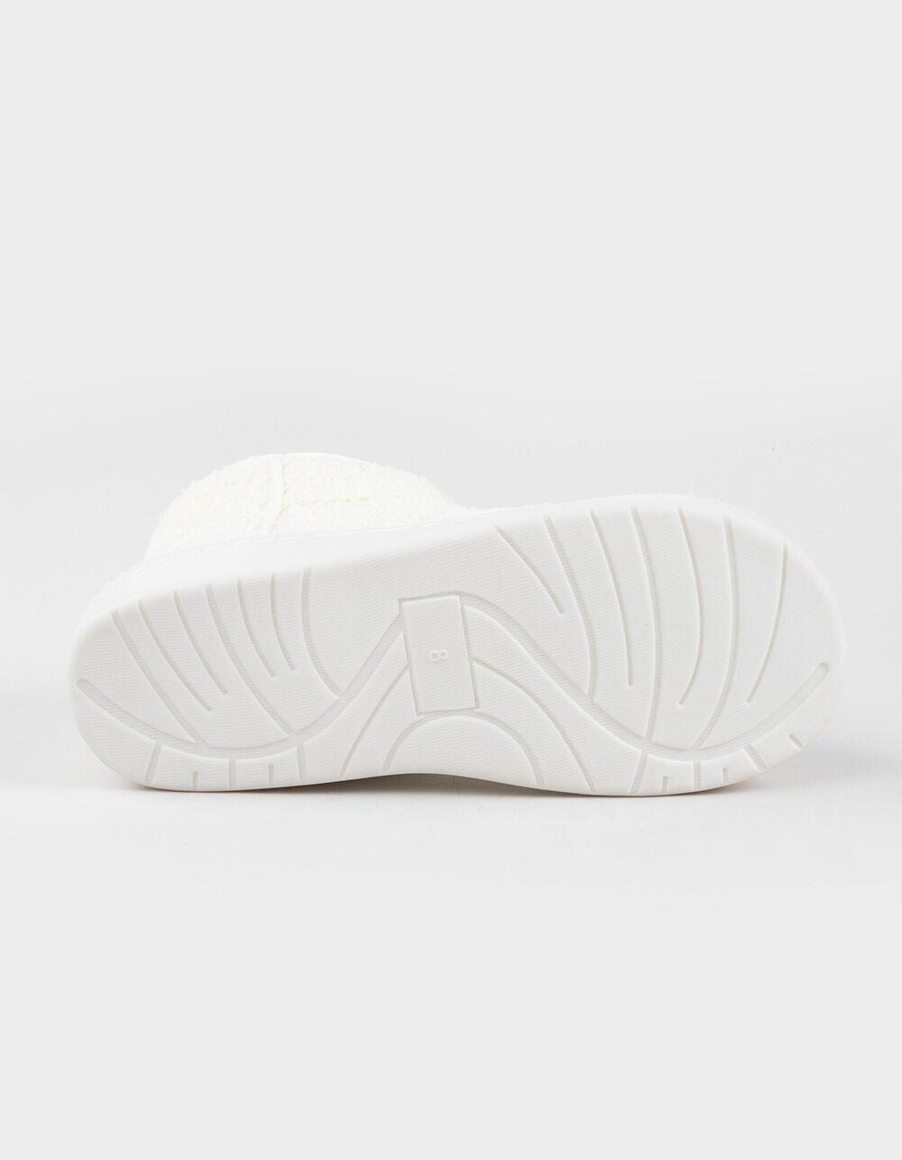 MIA Chill Happy Face Womens Bootie Slippers Product Image