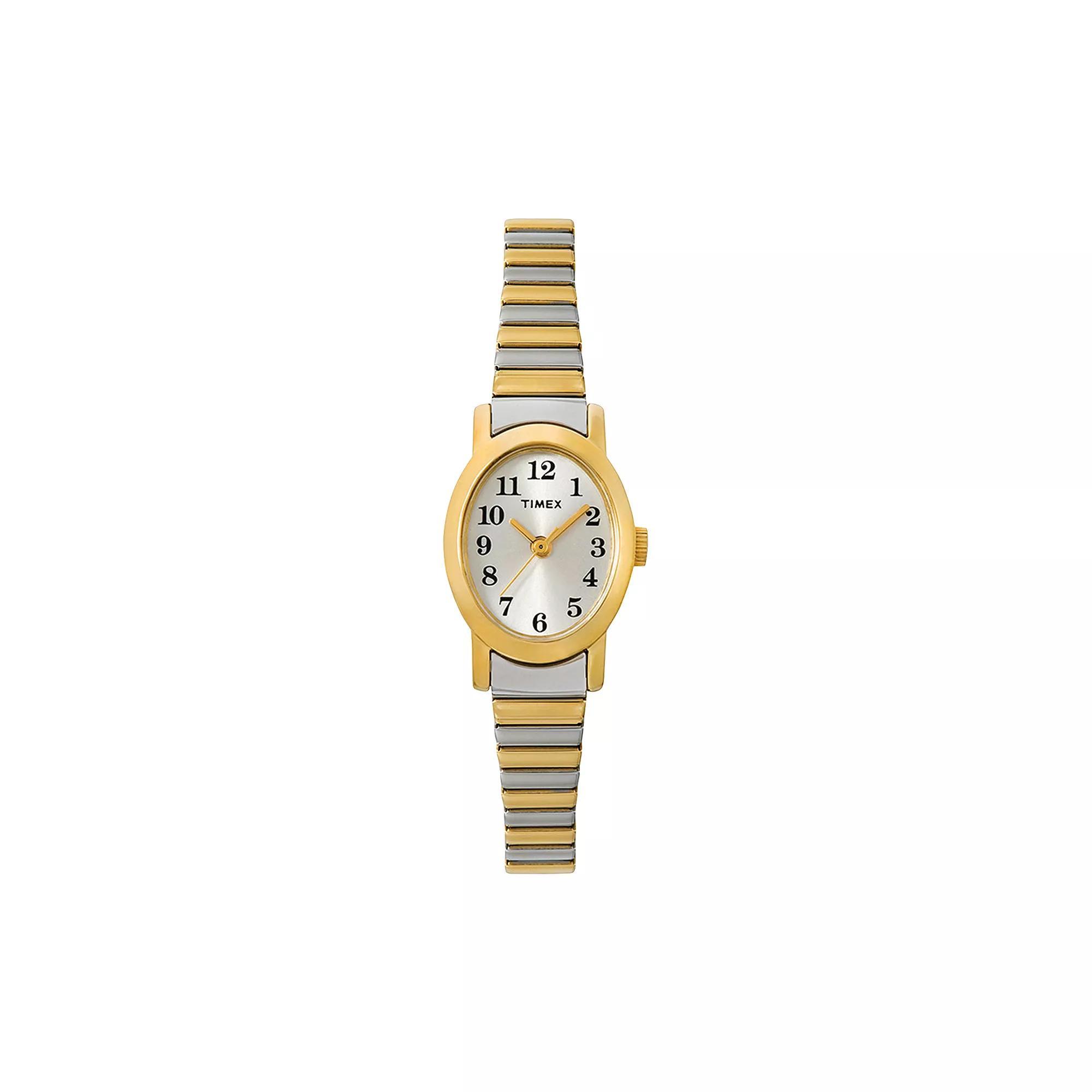 Women's Timex Cavatina Expansion Band Watch Silver T2M570JT Product Image