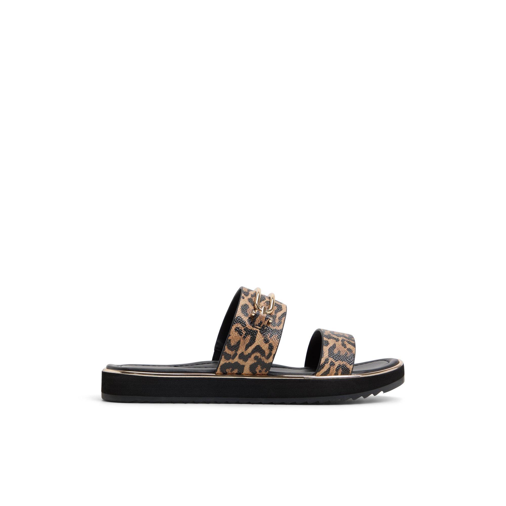 Lagoon Brown Multi Women's Flat Sandals | ALDO US Product Image