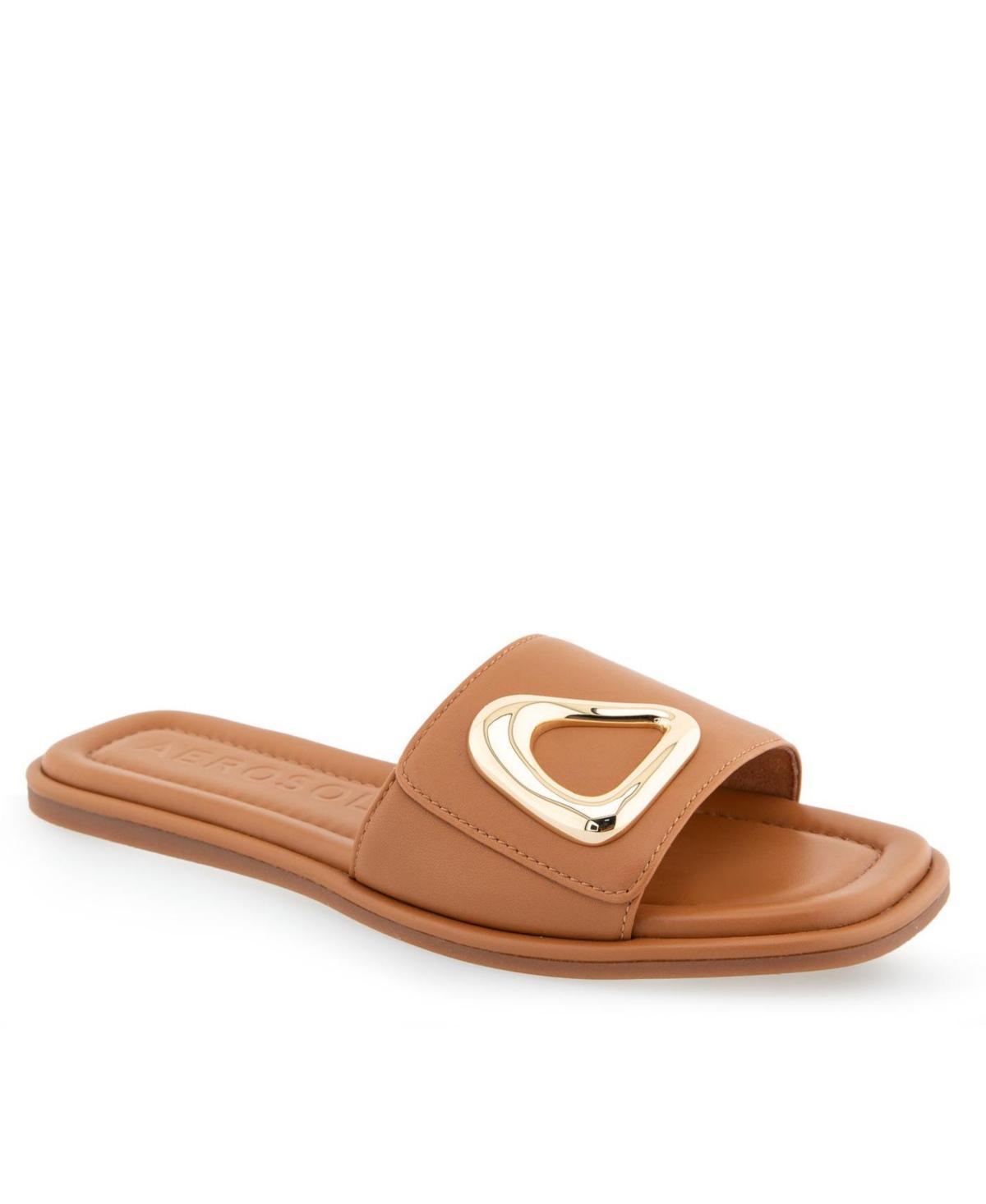 Aerosoles Womens Blaire Ornamented Slides Product Image