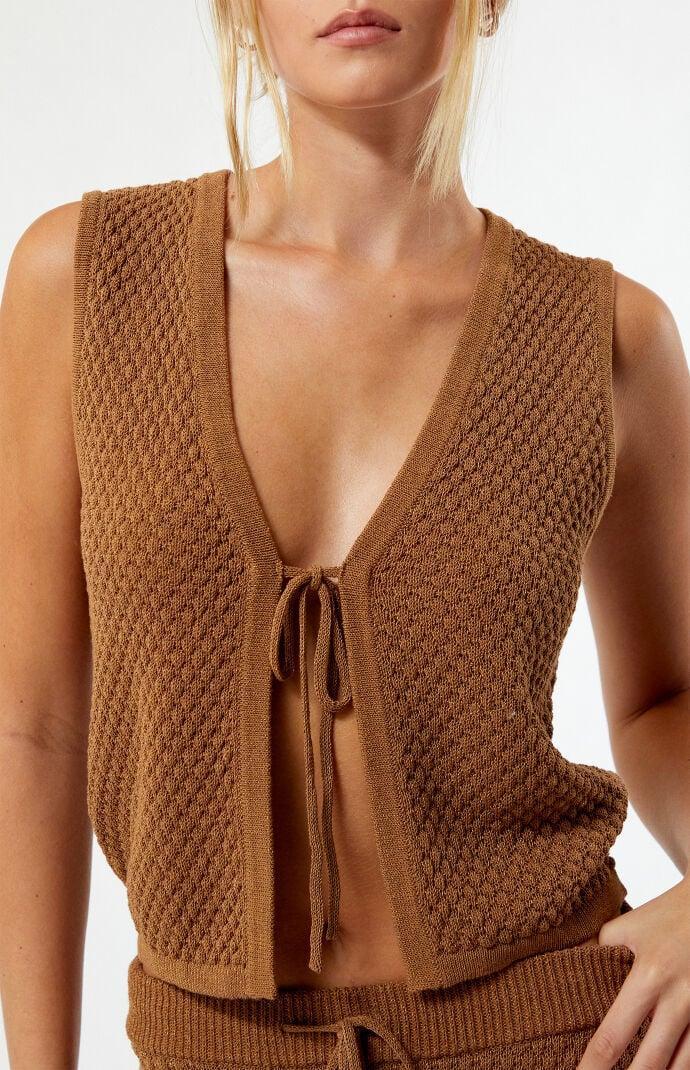Rhythm Womens Jossie Knit Vest Product Image
