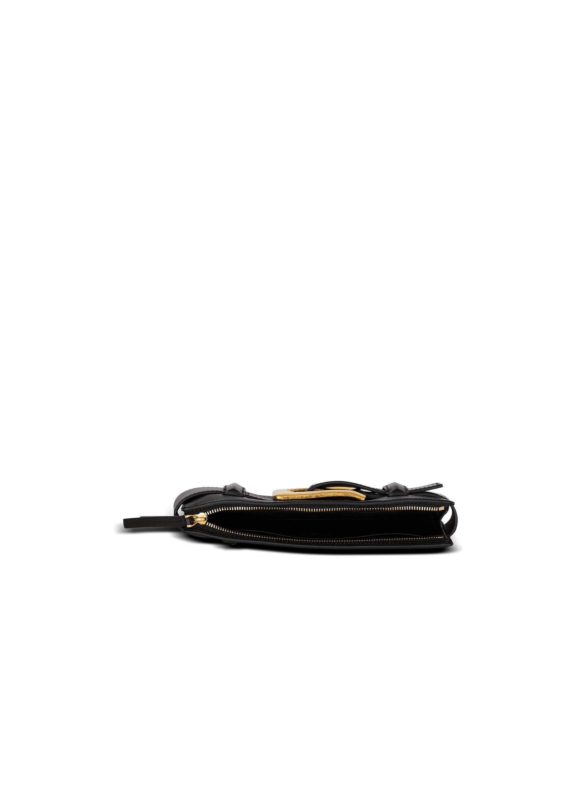 Anthem calfskin leather clutch Product Image