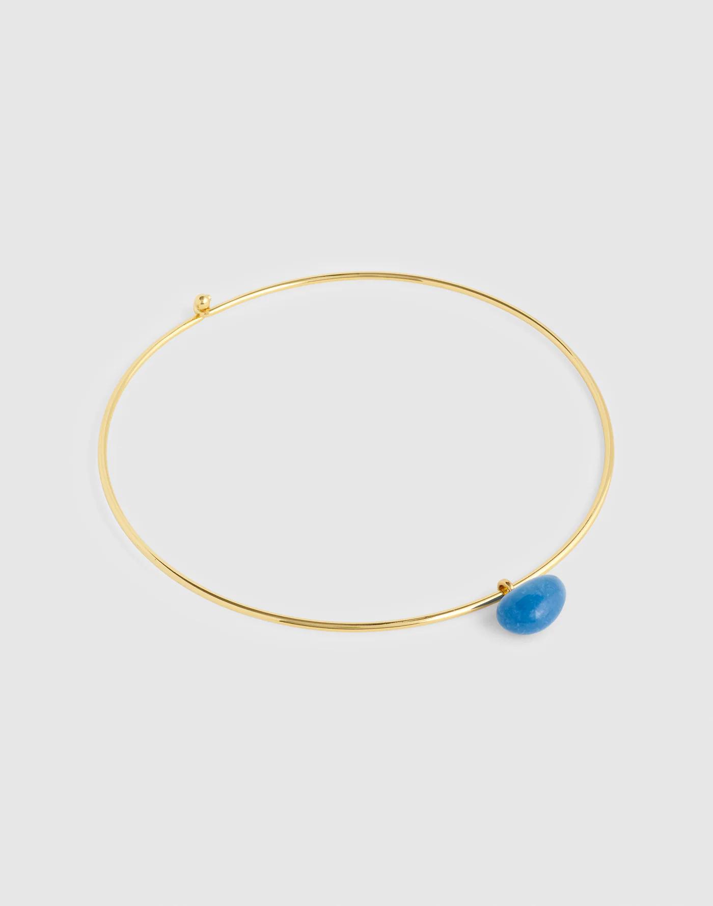 Semiprecious Wire Choker Necklace Product Image