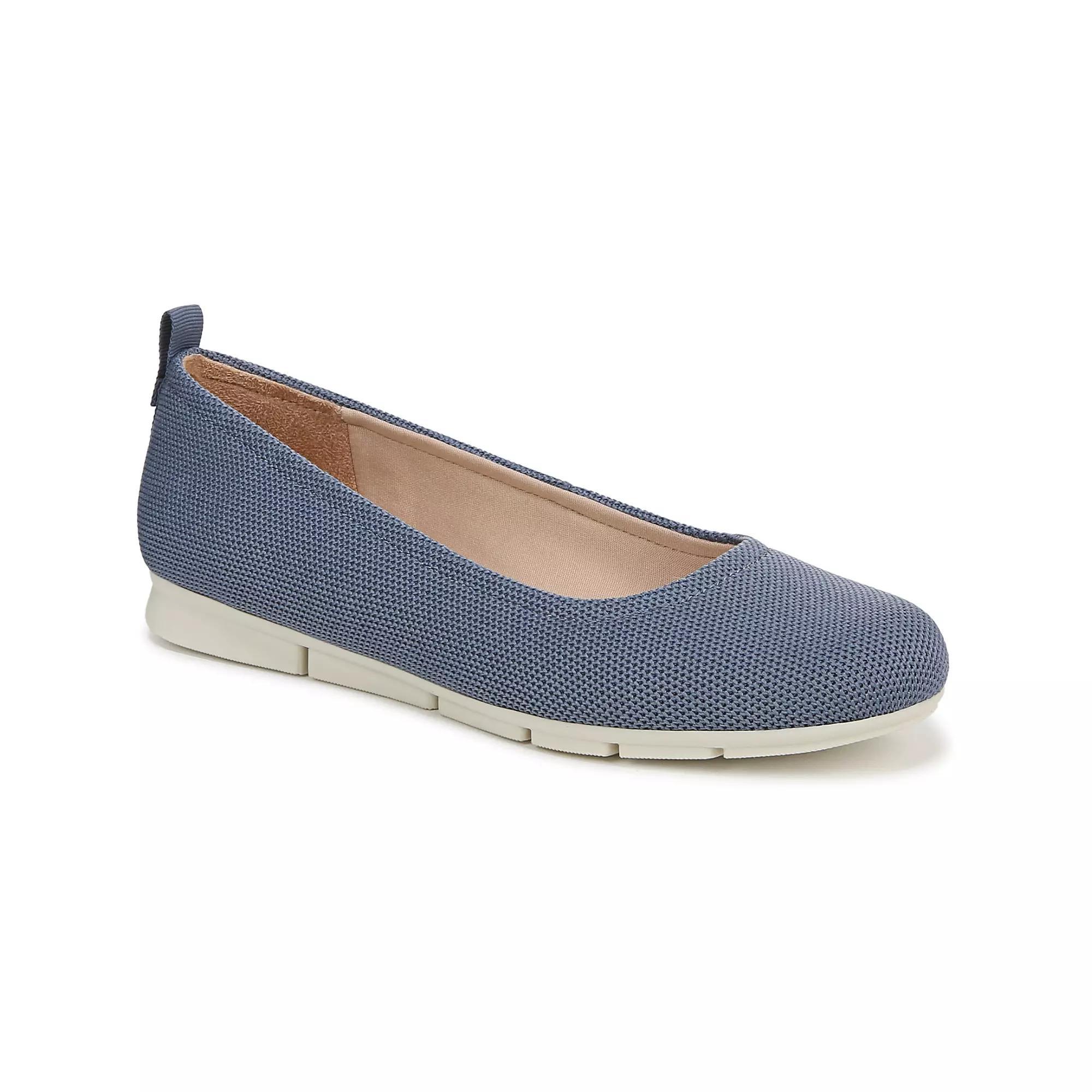 Dr. Scholl's Timeless Women's Ballerina Shoes, Size: 9.5 Wide, Blue Horizon Product Image