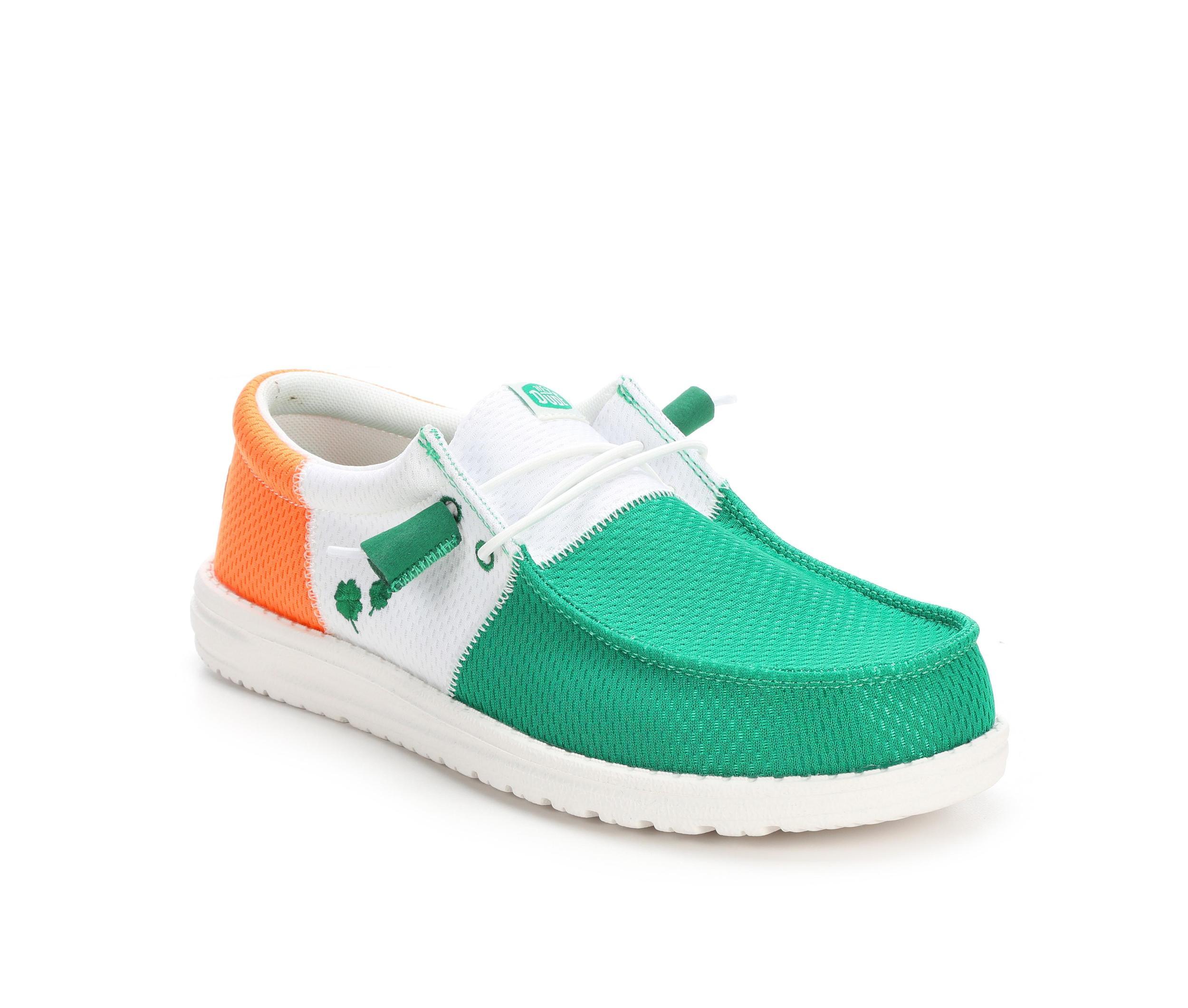Men's HEYDUDE Wally Tri Irish Flag Casual Shoes Product Image