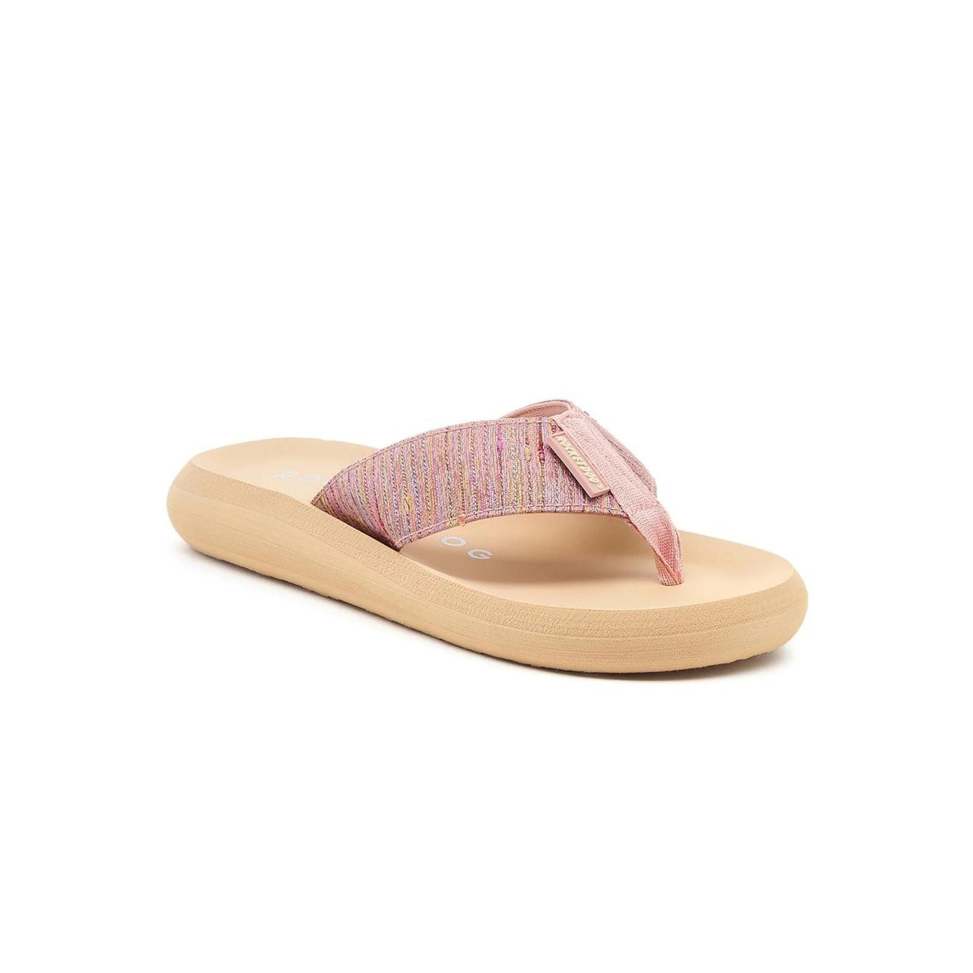 Rocket Dog Spotlight 2 Women's Flip Flop Sandals, Size: 7, Pink Stripes Product Image