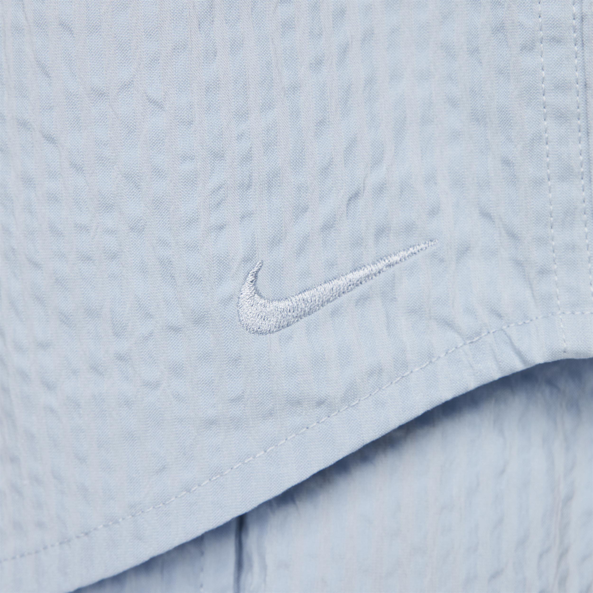 Nike Life Men's Short-Sleeve Seersucker Button-Down Shirt Product Image