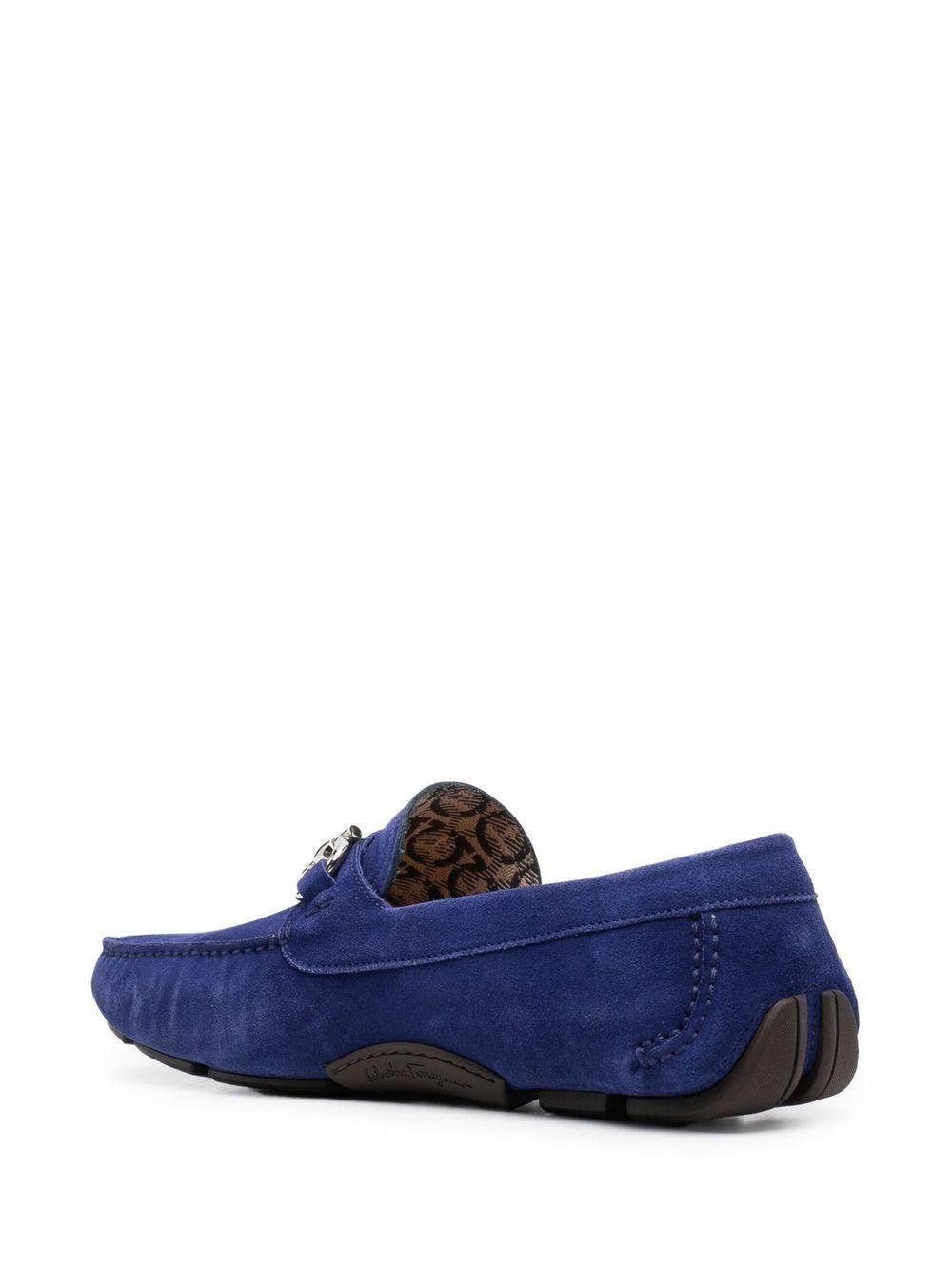 Gancini-buckle loafers Product Image