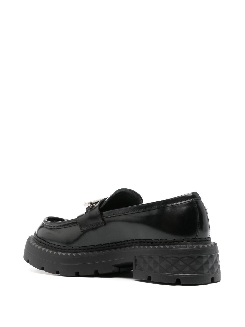 Marlow Diamond leather loafers Product Image