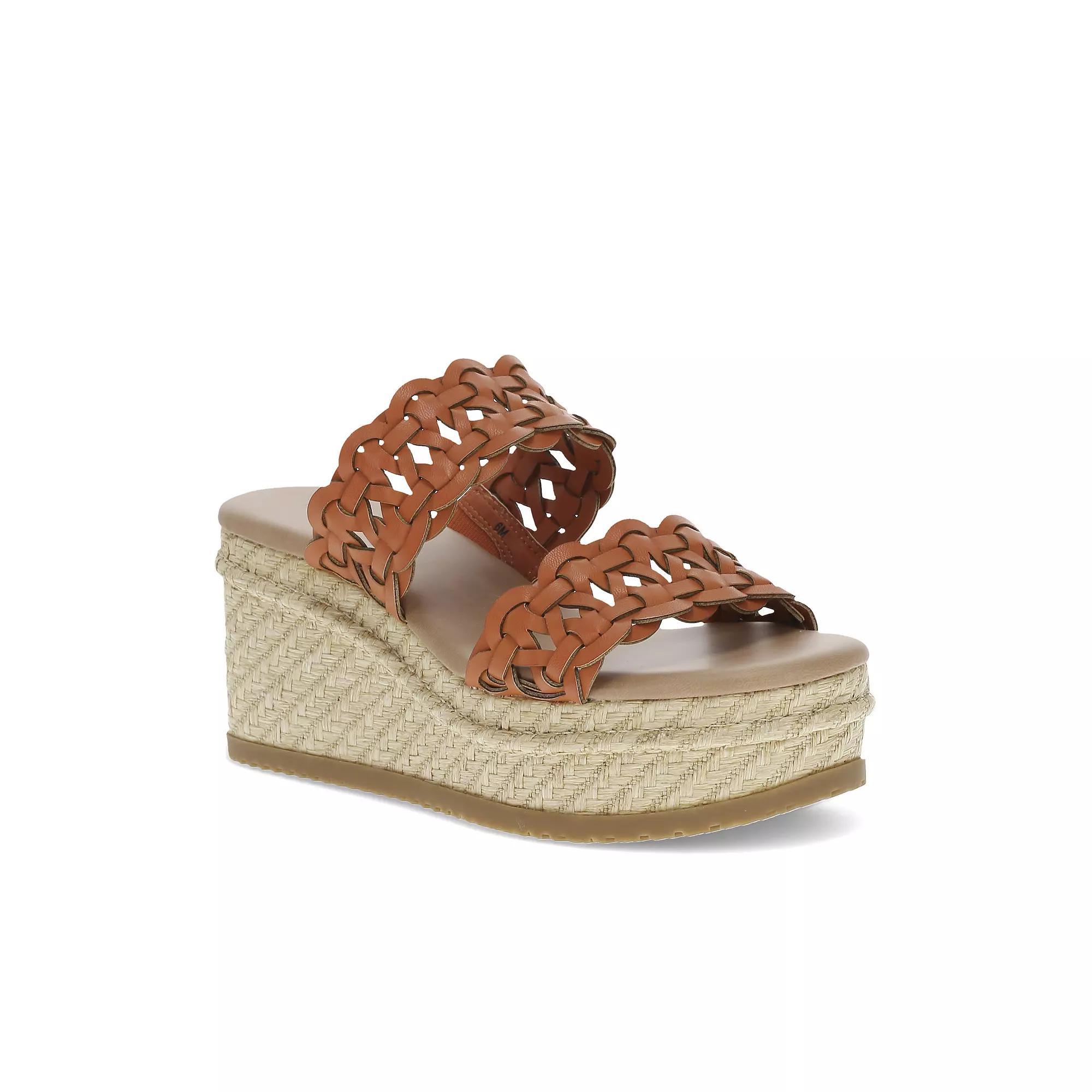 Baretraps Skylar Women's Wedge Sandals, Size: 9, Orange Aid Product Image