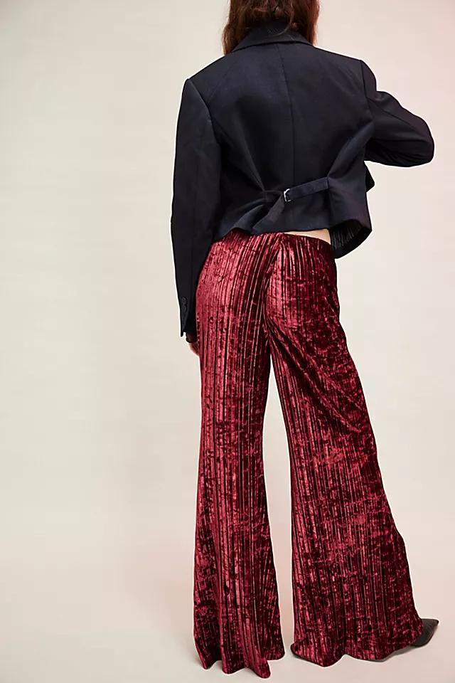 Star Sign Velvet Pants Product Image