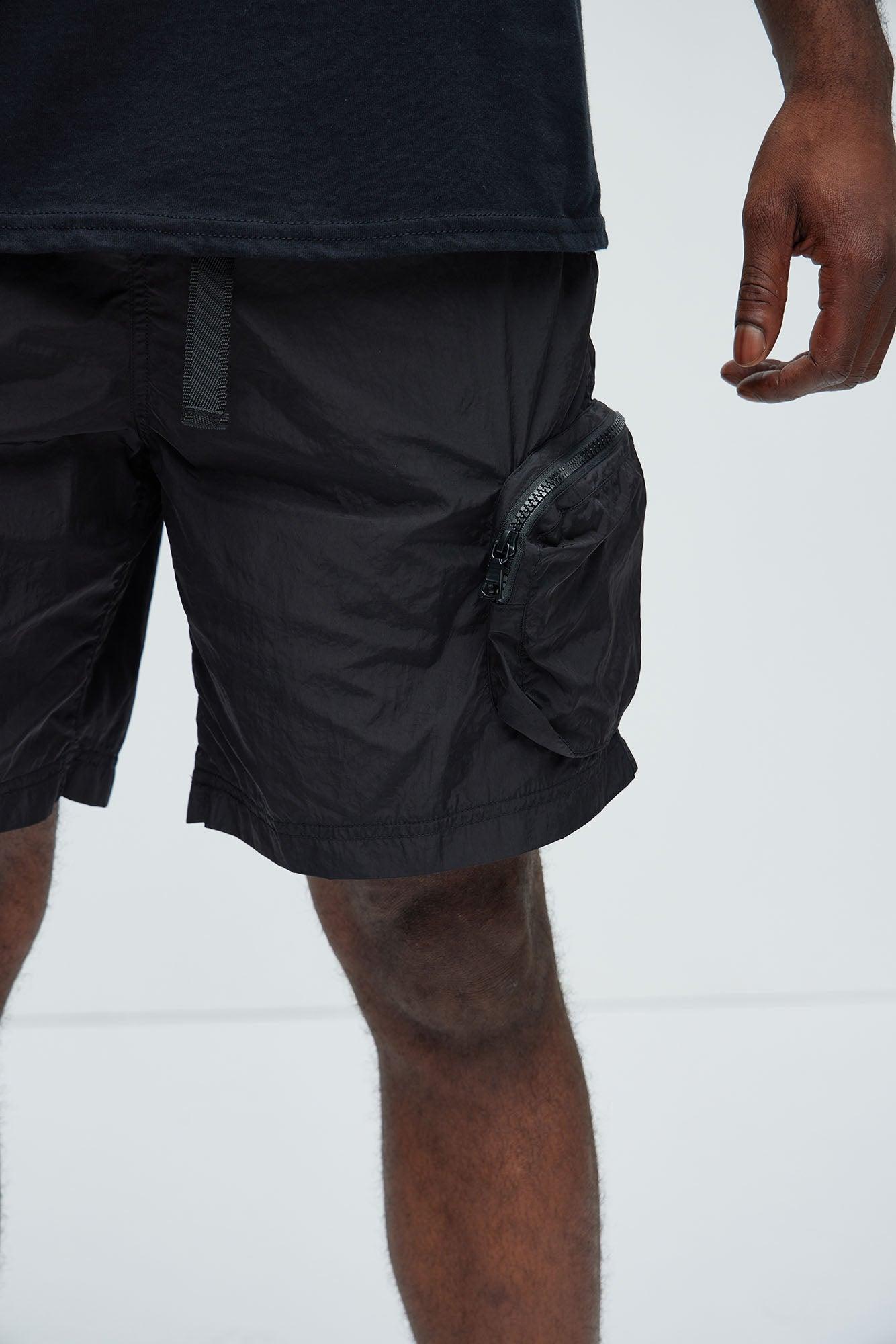 Noah Belted Shorts - Black Product Image