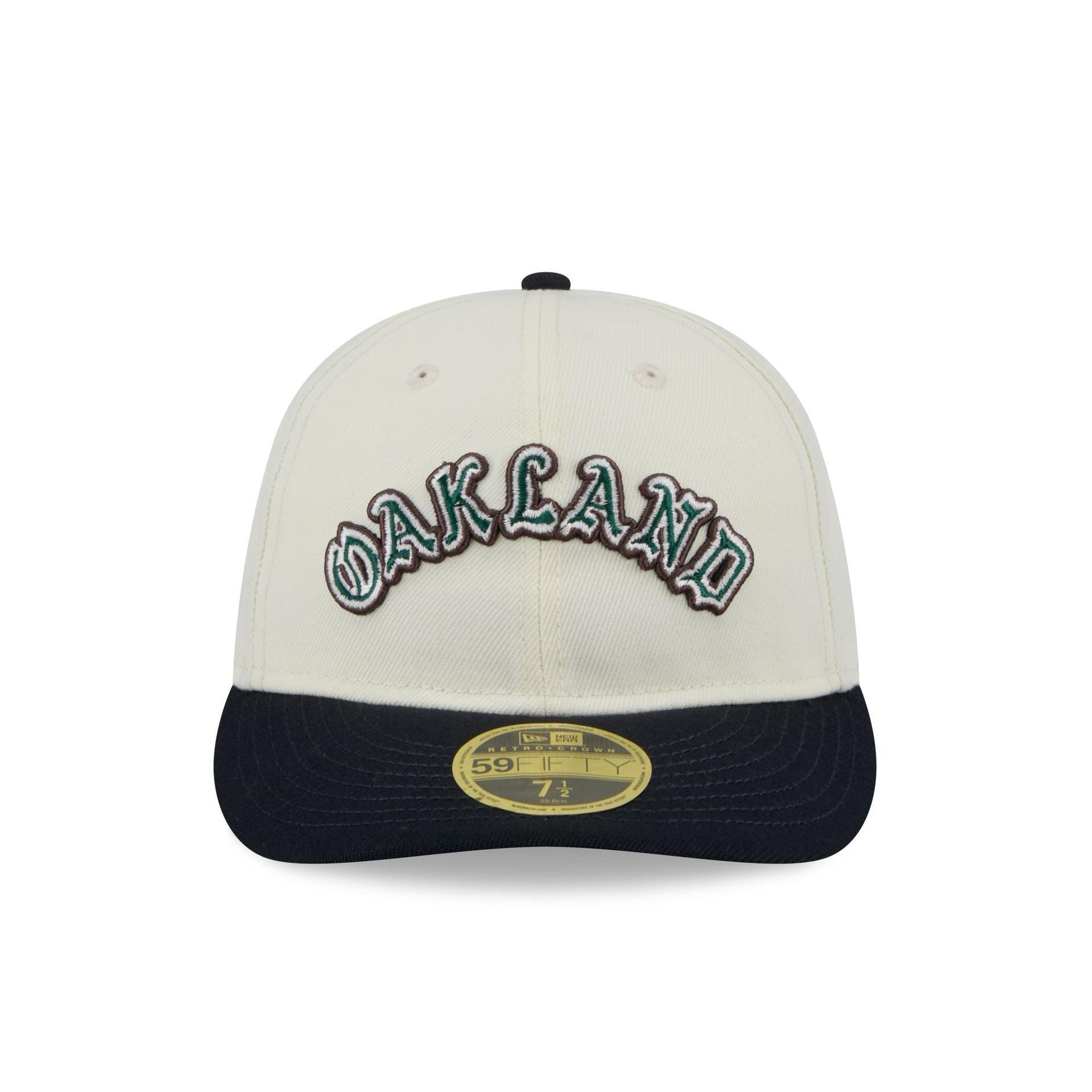 Oakland Athletics Forest Visor Retro Crown 59FIFTY Fitted Hat Male Product Image