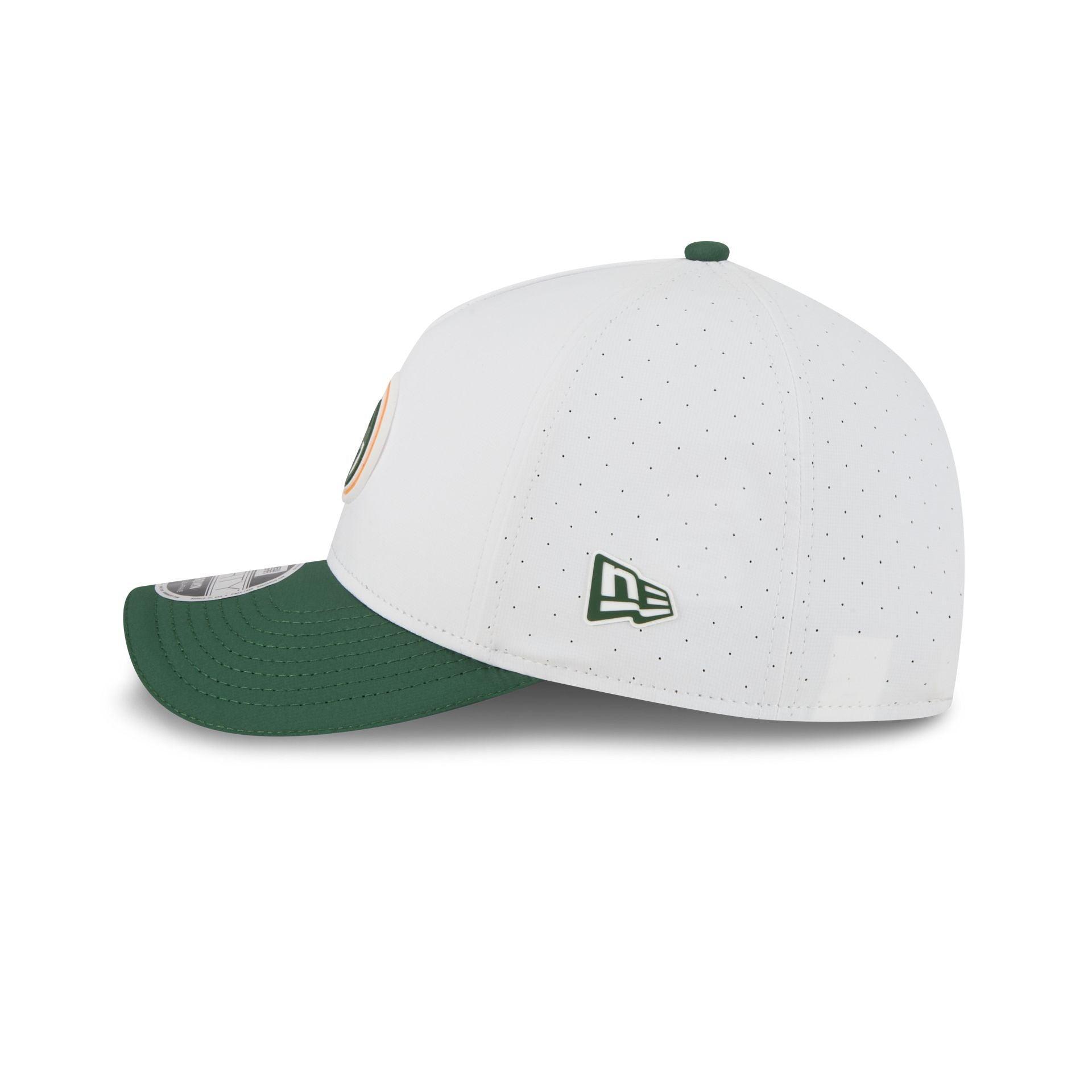 New York Jets 2025 Training 9FORTY M-Crown A-Frame Snapback Hat Male Product Image