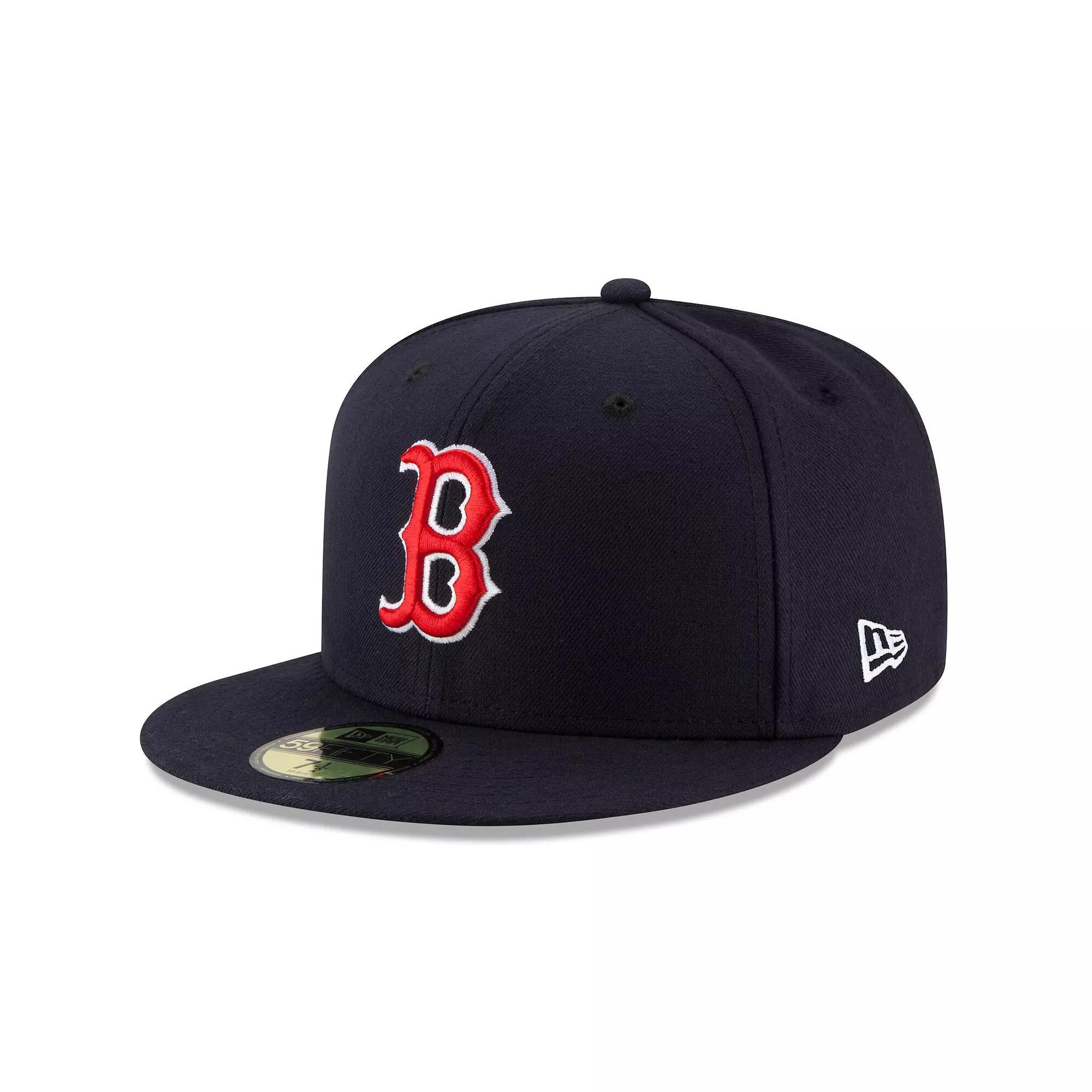 Men's New Era Navy Boston Red Sox Game Authentic Collection On-Field 59FIFTY Fitted Hat, Size: 7 1/2, Blue Product Image
