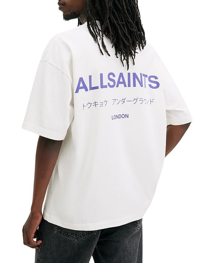 Allsaints Underground Organic Cotton Logo Graphic Tee Product Image