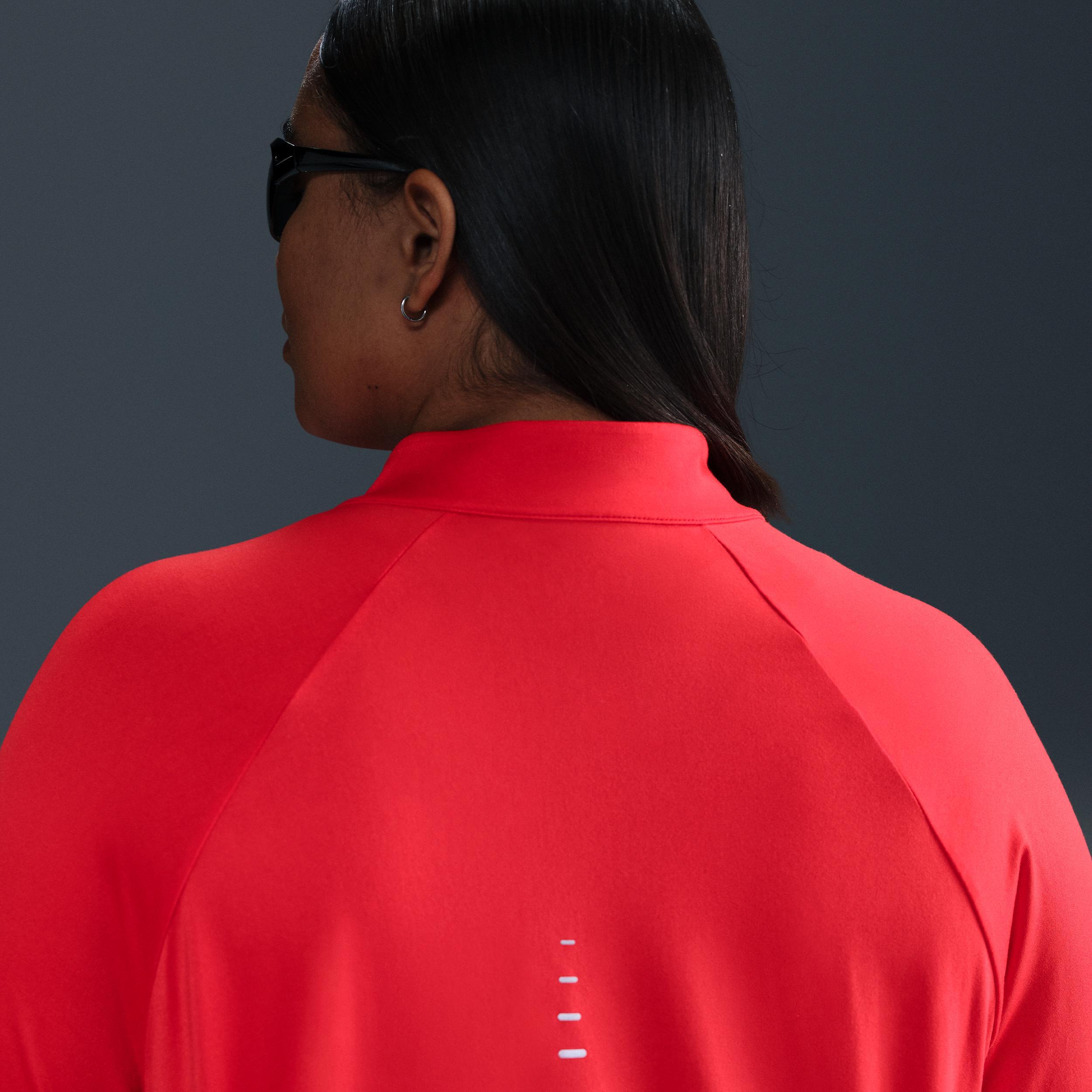 Nike Women's Swift Dri-FIT UV 1/4-Zip Running Top (Plus Size) Product Image