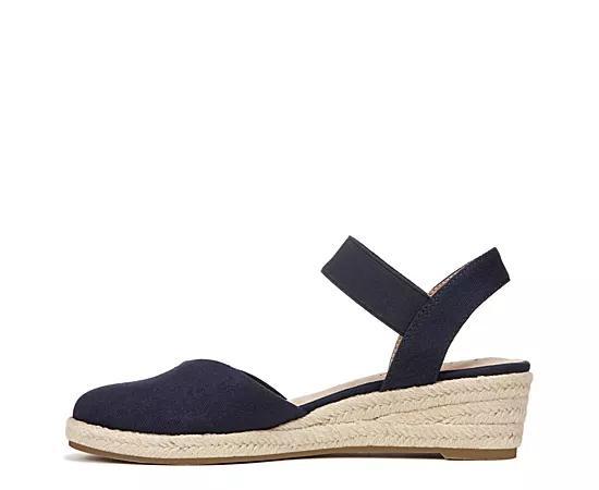 LifeStride Kimmie Women's Espadrille Wedges, Size: 10 Wide, Lux Blue Product Image