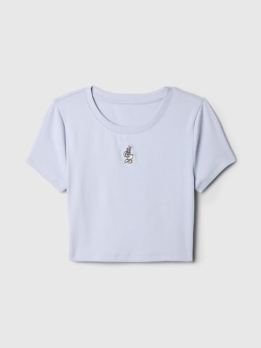 Gap × Disney Cropped Crewneck T-Shirt Product Image