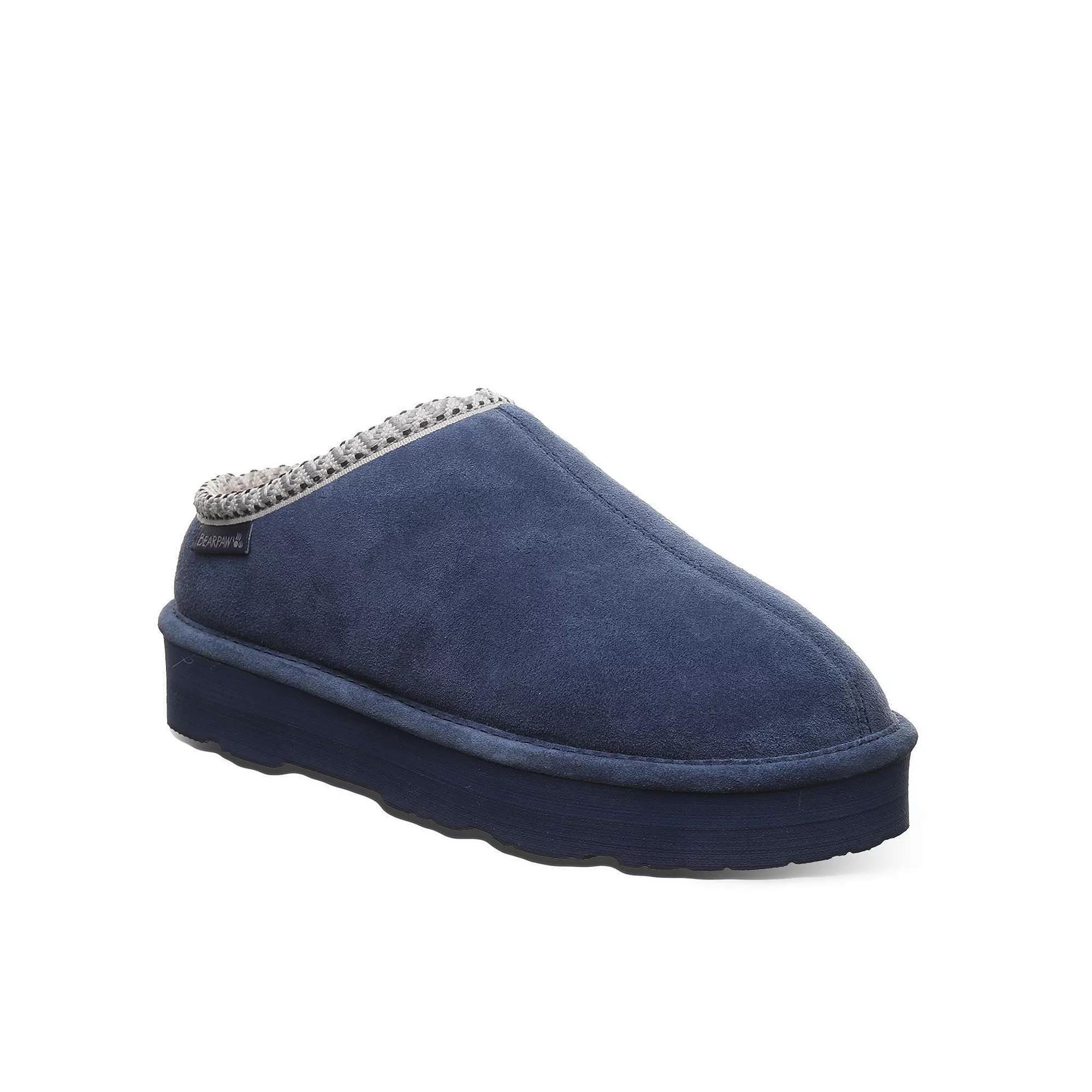 Bearpaw Martis Women's Suede Slippers, Size: 10, Vintage Blue Product Image