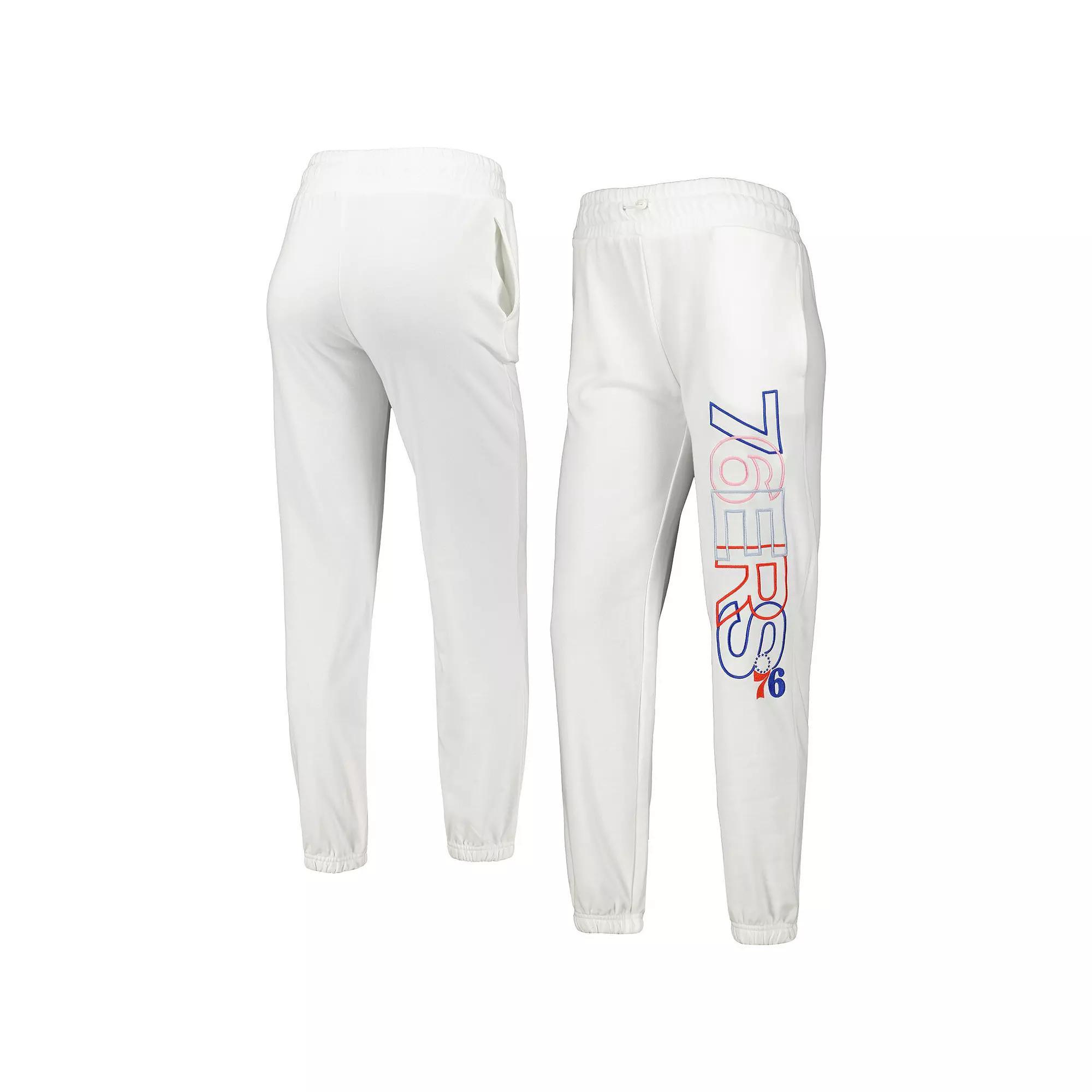 Womens Concepts Sport White Philadelphia 76ers Sunray Pants Product Image