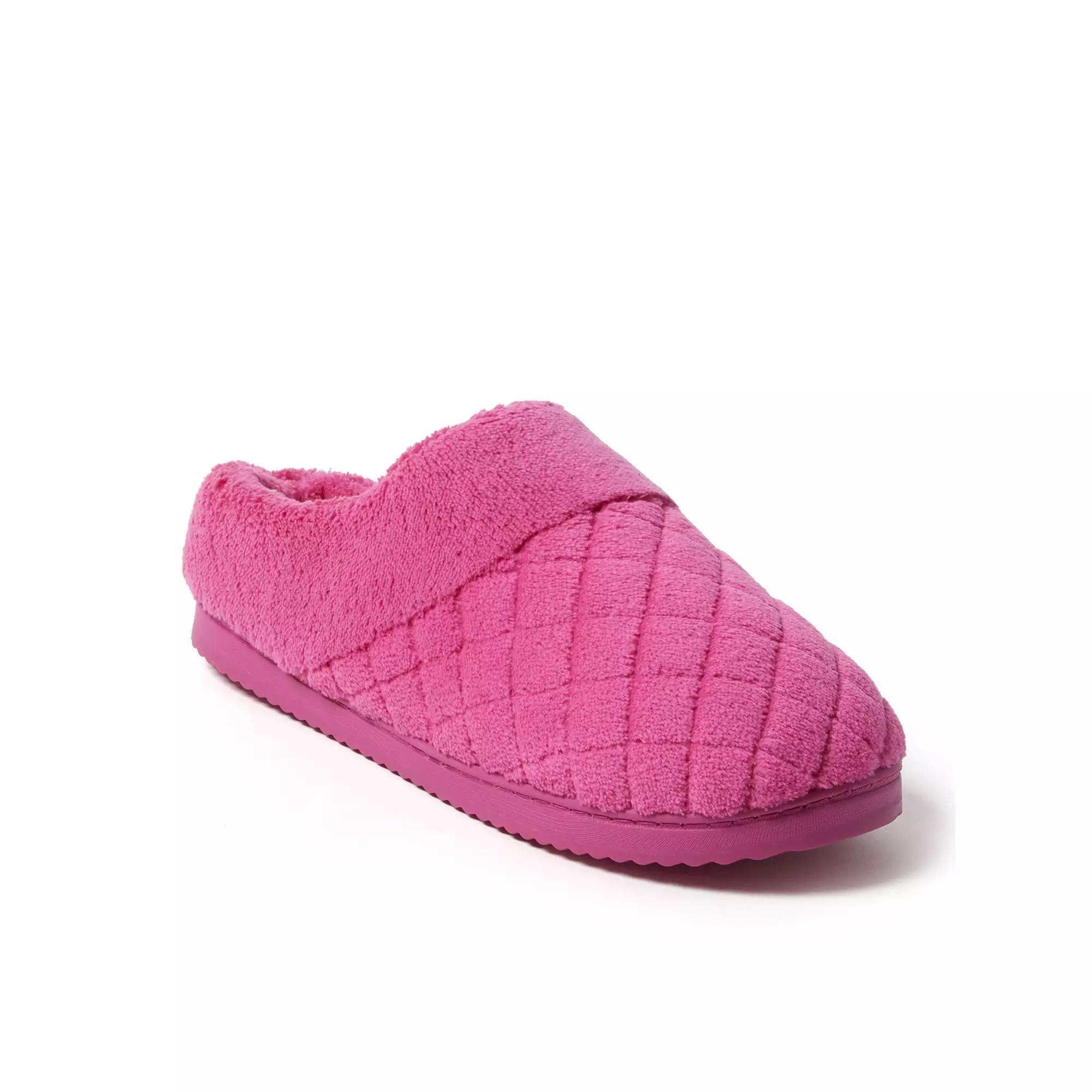 Dearfoams Libby Women's Quilted Terry Clog Slippers, Size: Large, Paradise Pink Product Image