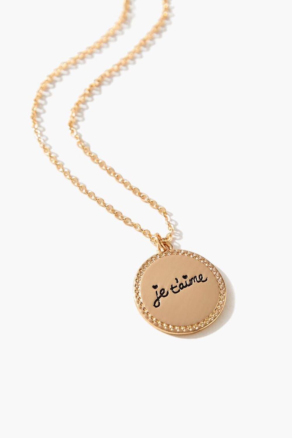 Frasier Sterling Je Taime Necklace | Forever 21 Product Image