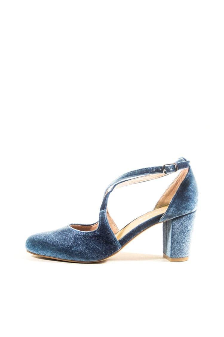 Oren Velvet Mary Jane Heels Product Image