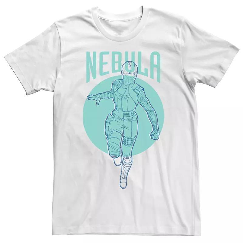 Men's Marvel Avengers Nebula Simplicity Tee, Size: Medium, White Product Image